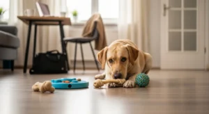 Read more about the article How to Keep Your Dog Entertained While at Work: The Ultimate Guide