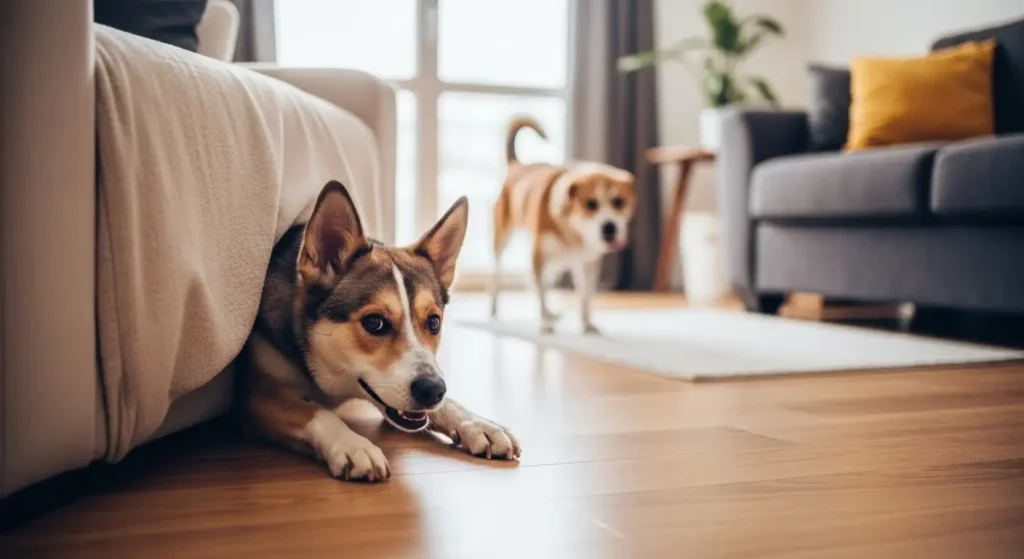 Hide and Seek with Dog