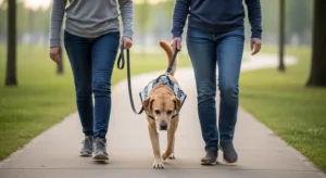 Read more about the article How to Walk a Blind Dog Safely: Complete Guide for Stress-Free Walks