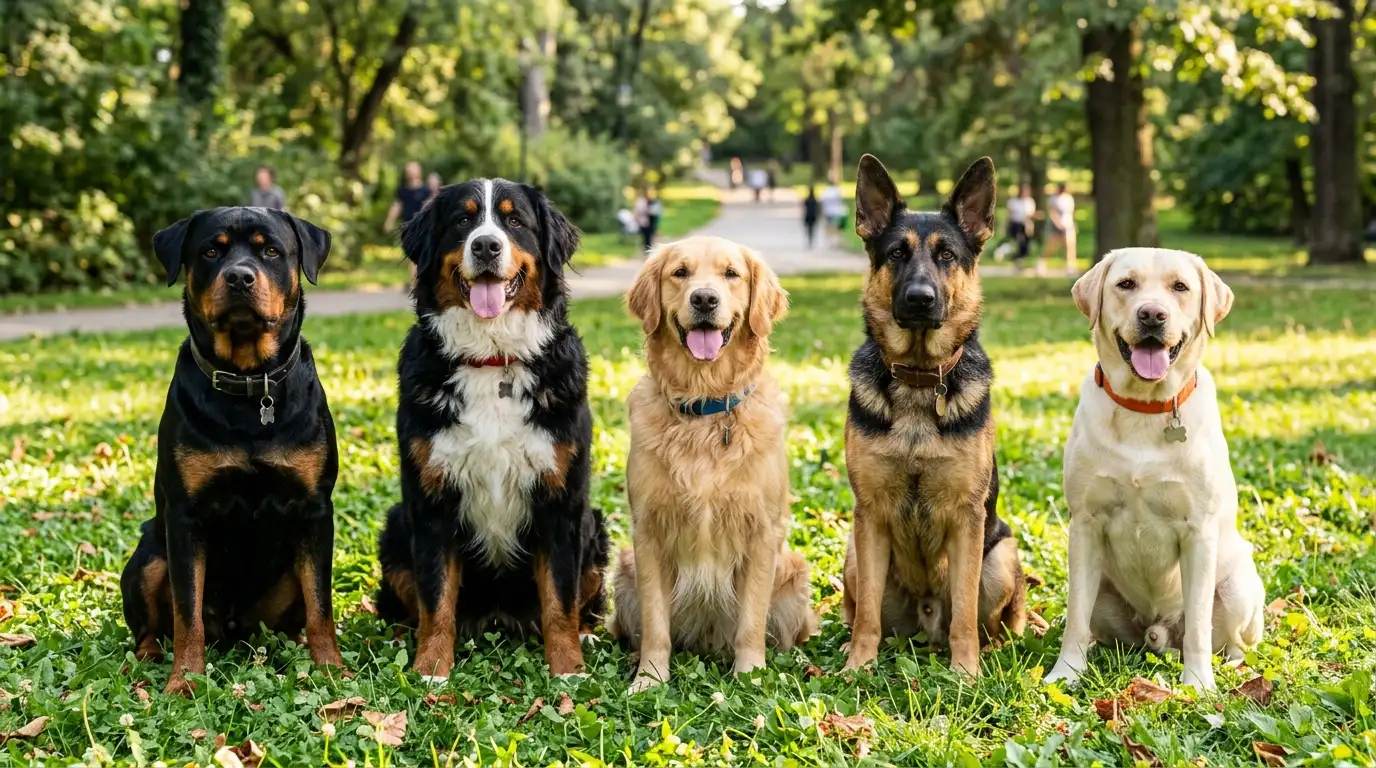 You are currently viewing The Complete List of Large Dog Breeds (Profiles, Traits & Pictures)