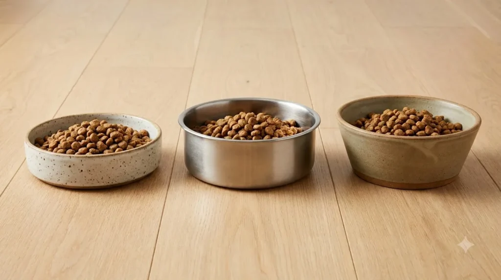 Dog Food Bowls Compared
